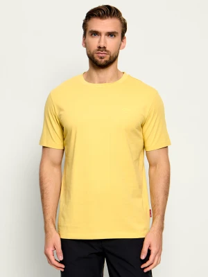 Joop! Jeans T-shirt Alphis | Regular Fit musztardowy