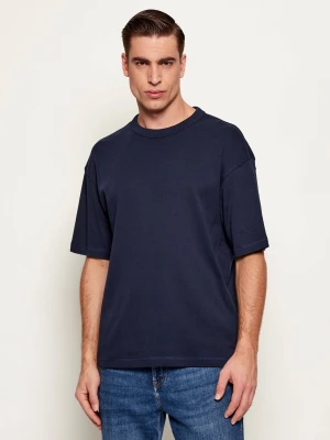 Joop! Jeans T-shirt Ciarlan | Oversize fit granatowy