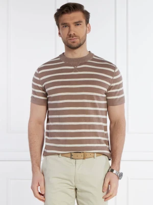 Joop! Jeans T-shirt Peer | Regular Fit beżowy