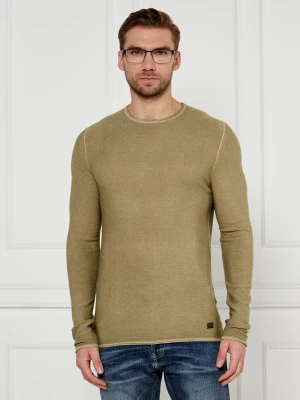 Joop! Jeans Wełniany sweter 15 JJK-05Larso | Modern fit zielony