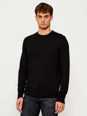Joop! Jeans Wełniany sweter Laurelor | Regular Fit czarny