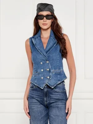 Joop! Jeansowa kamizelka Iva | Regular Fit
