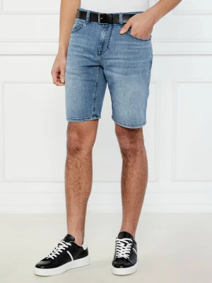 Joop! Jeansowe szorty Fort | Modern fit niebieski