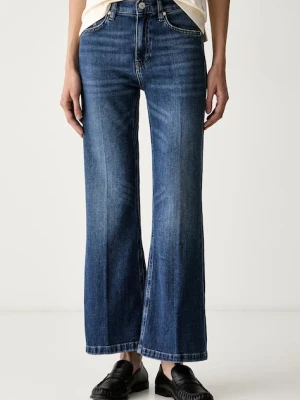 Joop! jeansy bootcut damskie granatowy