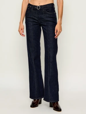 Joop! Jeansy Marissa | flare fit granatowy