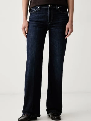 Joop! jeansy straight damskie granatowy