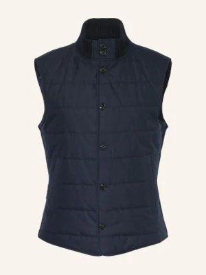 Joop! Kamizelka Pikowana Wermut Z Mieszanki Materiałów blau