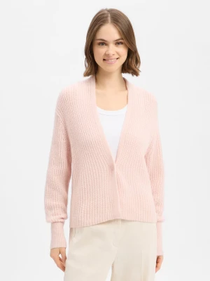 JOOP! Kardigan damski z zawartością alpaki - Kanna Kobiety Wełna różowy,