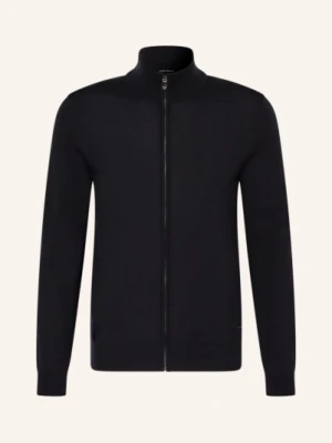 Joop! Kardigan Davis Z Wełny Merino blau