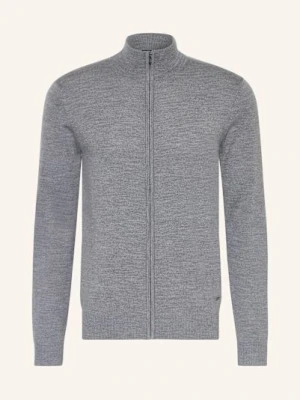Joop! Kardigan Davis Z Wełny Merino grau