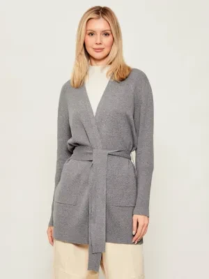 Joop! Kardigan Kardi | Regular Fit | z dodatkiem jedwabiu