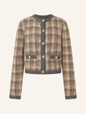 Joop! Kardigan Kea Z Dodatkiem Alpaki braun