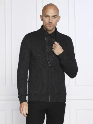 Joop! Kardigan | Regular Fit | z dodatkiem wełny