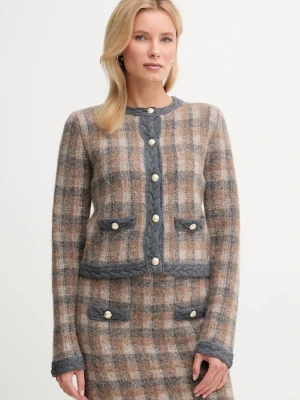 Joop! kardigan z dodatkiem wełny