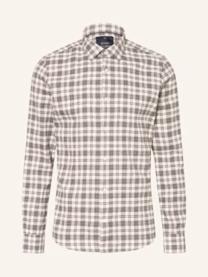 Joop! Koszula Flanelowa Parris Slim Fit beige