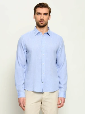 Joop! Koszula Mike | Casual fit | z dodatkiem lnu