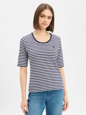JOOP! Koszulka damska - Tonica Kobiety Dżersej niebieski w paski,