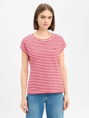 JOOP! Koszulka damska - Tulia Kobiety Dżersej czerwony w paski,