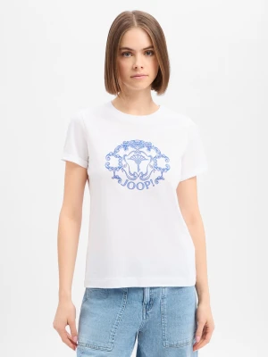 JOOP! Koszulka damska - Tulya Kobiety Bawełna (100%) biały,