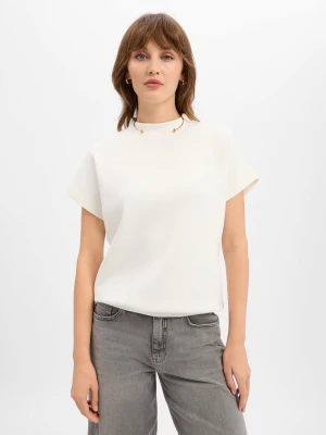 JOOP! Koszulka Kobiety Sztuczne włókno biały