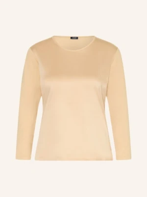 Joop! Koszulka Tamina Z Mieszanki Materiałów Z Rękawami 3/4 beige