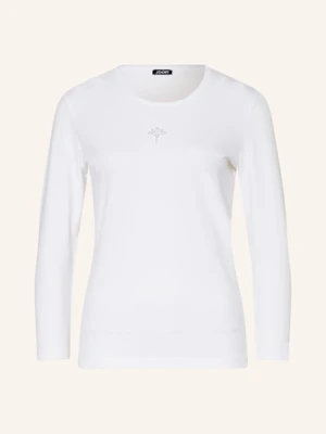 Joop! Koszulka Z Długim Rękawem 3/4 I Ozdobnymi Kamykami weiss