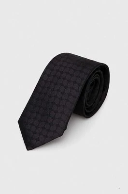 Joop! krawat jedwabny kolor czarny