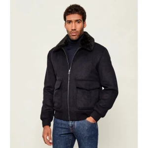 Joop! Kurtka bomber Derec |shearling | Regular Fit | z dodatkiem wełny i kaszmiru