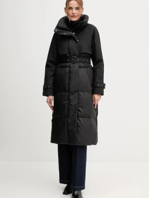 Joop! kurtka kolor czarny zimowa oversize 30048877