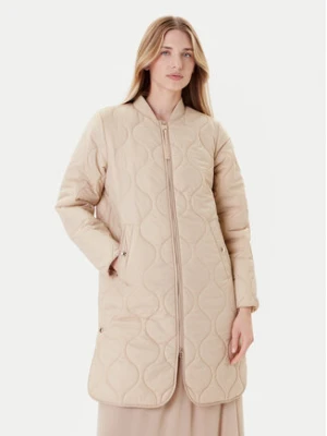 JOOP! Kurtka zimowa Carla 10018874 30047609 Beżowy Regular Fit