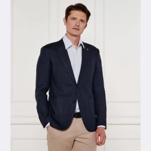 Joop! Lniana marynarka Hoverest | Slim Fit