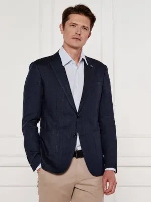 Joop! Lniana marynarka Hoverest | Slim Fit