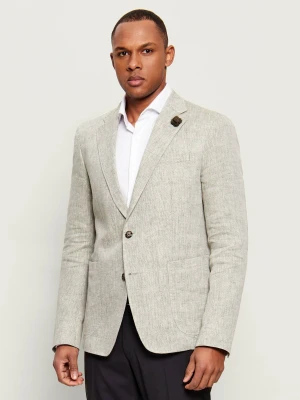 Joop! Lniana marynarka Hoverest | Slim Fit