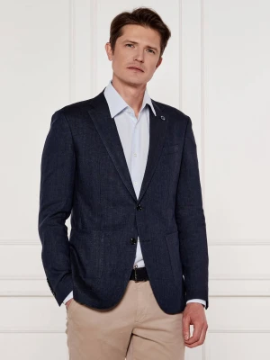 Joop! Lniana marynarka Hoverest | Slim Fit