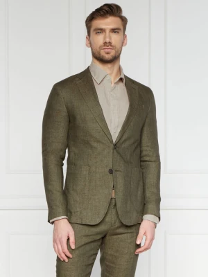 Joop! Lniana marynarka Hoverest | Slim Fit