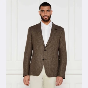 Joop! Lniana marynarka Hoverest12 | Slim Fit