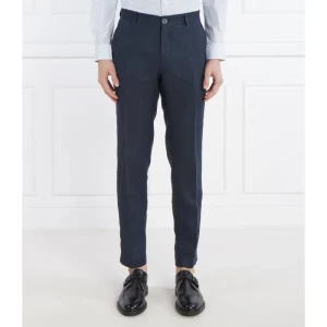 Joop! Lniane spodnie chino JT-18Hank | Slim Fit