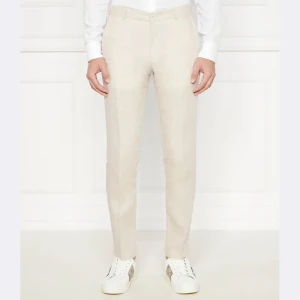 Joop! Lniane spodnie JT-18Hank | Slim Fit