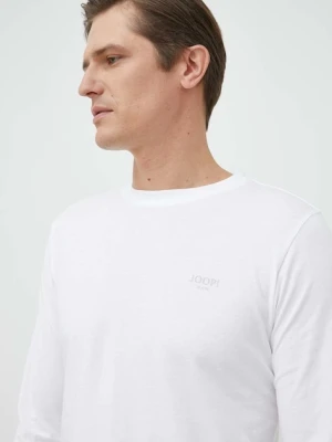 Joop! longsleeve bawełniany kolor biały gładki 30033284