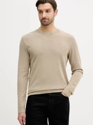 Joop! longsleeve bawełniany kolor brązowy gładki 30046999