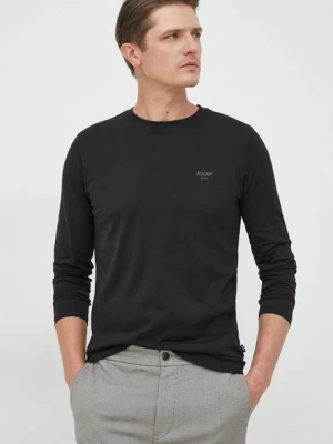 Zdjęcie produktu Joop! longsleeve bawełniany kolor czarny gładki 30033284