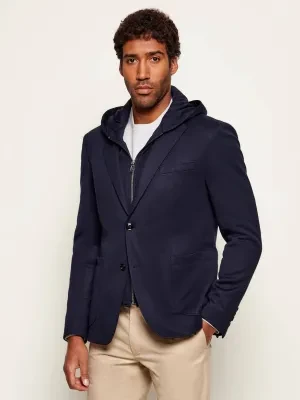 Joop! Marynarka 2w1 Huntsville-J2 | Slim Fit | z dodatkiem wełny