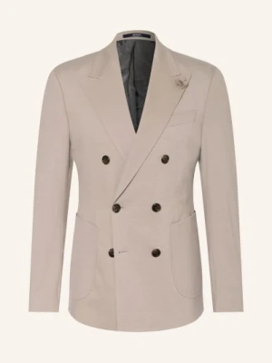 Joop! Marynarka Garniturowa Heazy Slim Fit beige