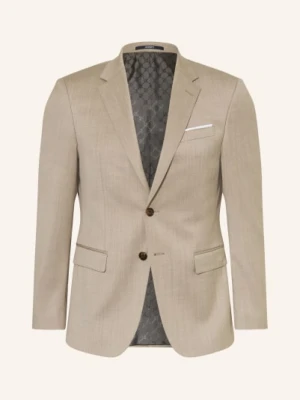 Joop! Marynarka Garniturowa Herby Slim Fit beige
