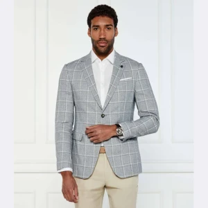 Joop! Marynarka Hogiz | Slim Fit | z dodatkiem lnu