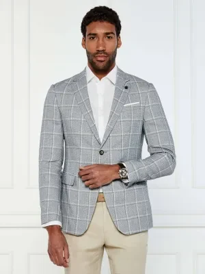 Joop! Marynarka Hogiz | Slim Fit | z dodatkiem lnu