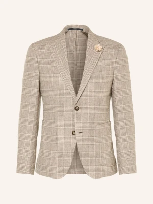 Joop! Marynarka Hoverest O Kroju Extra Slim Fit grau JASNOCZARY
