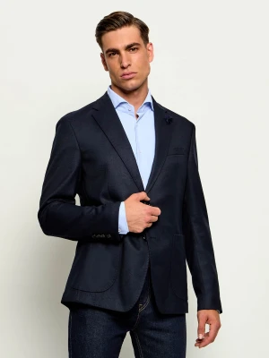 Joop! Marynarka Hoverest | Slim Fit | z dodatkiem wełny granatowy