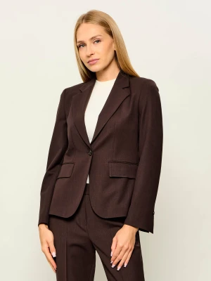 Joop! Marynarka Jane2 | Regular Fit | z dodatkiem wełny brązowy