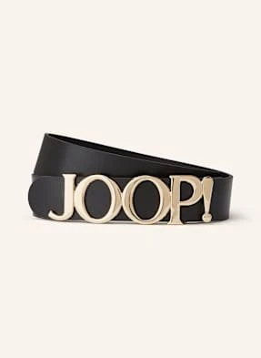 Joop! Pasek Skórzany schwarz